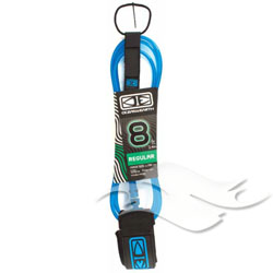 Ocean & Earth Moulded Leash<br/>8ft. Regular (Multiple Colors)